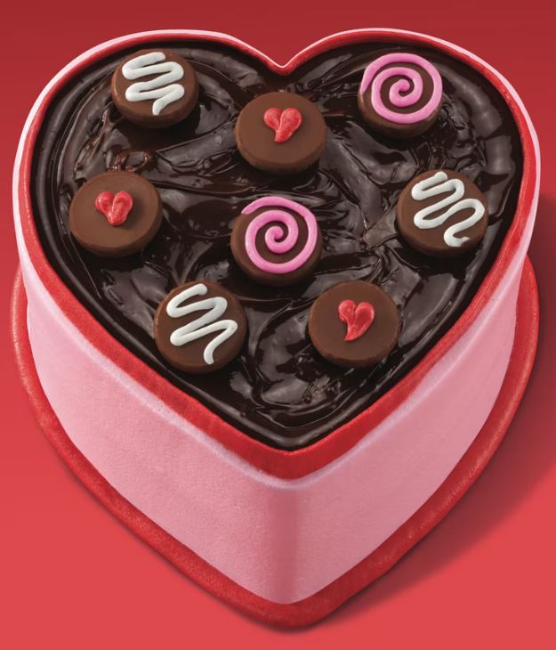 情人节完美配对, Baskin-Robbins 推出 Box of Chocolates Cake 和2月新口味“暗恋”