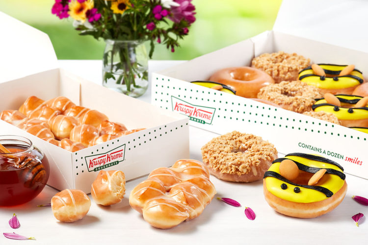 送给你的宝贝甜蜜饯～ Krispy Kreme 上架 Oh,Honey! 首款蜂蜜甜甜圈